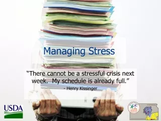 Managing Stress