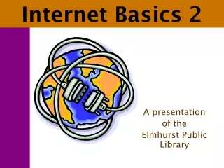 A presentation  of the  Elmhurst Public Library