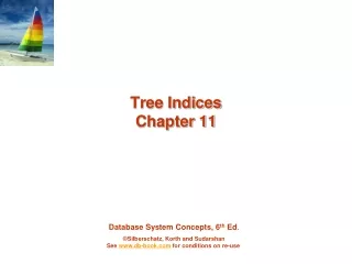 Tree Indices Chapter  11