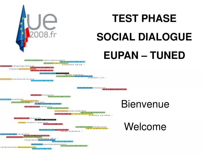 test phase social dialogue eupan tuned