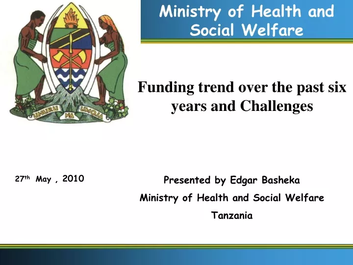 ministry of health and social welfare