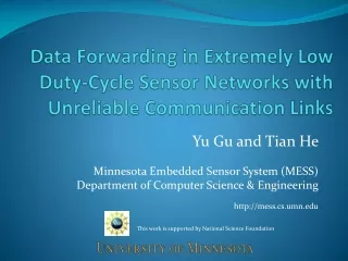 Data Forwarding in Extremely Low Duty-Cycle Sensor Networks with Unreliable Communication Links