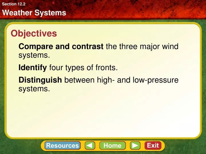 objectives