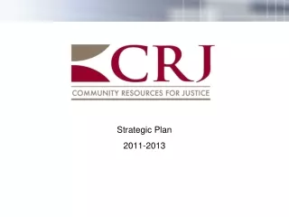 Strategic Plan 2011-2013