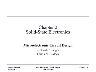 Chapter 2 Solid-State Electronics