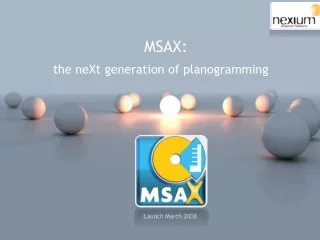 MSAX: