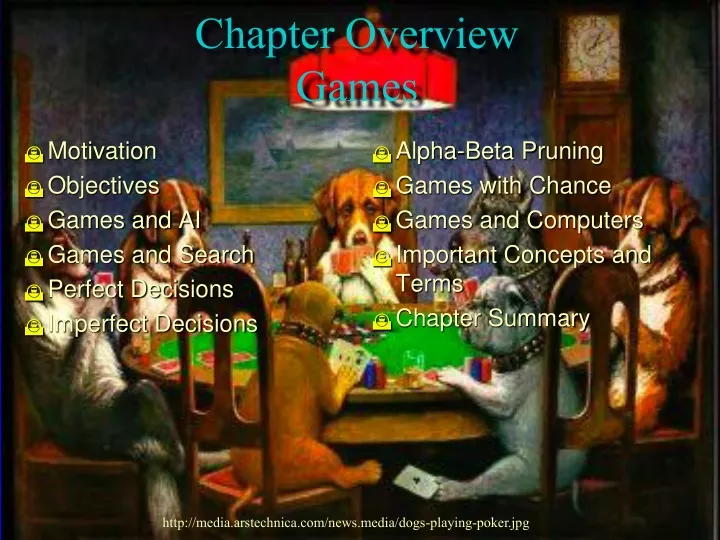 chapter overview games