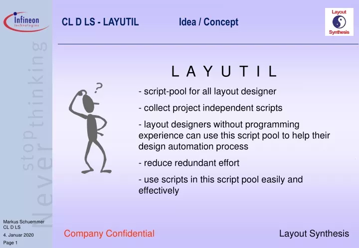 cl d ls layutil idea concept