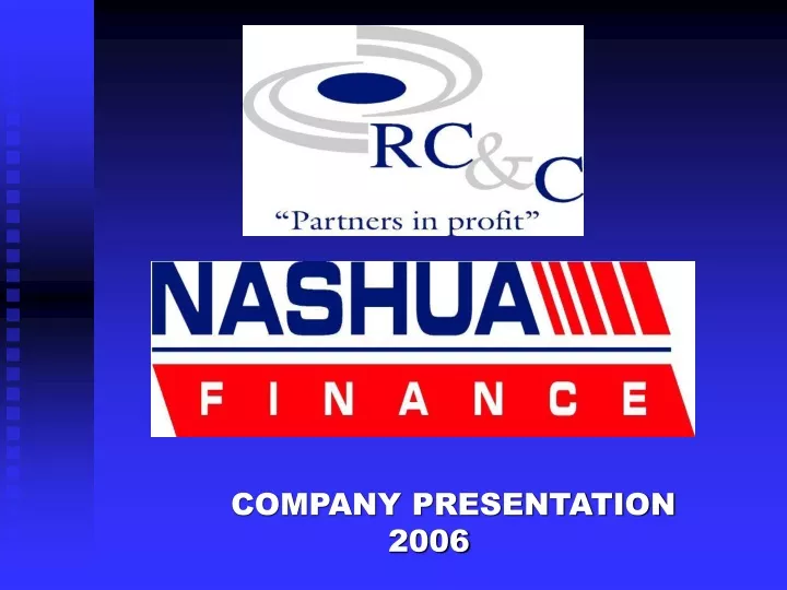 company presentation 2006