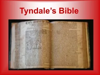 Tyndale’s Bible