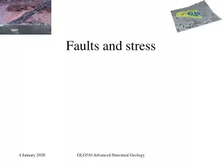Faults and stress