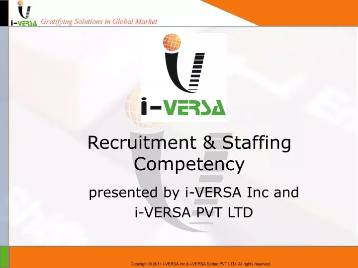 recruitment staffing competency