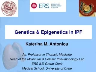 Genetics &amp; Epigenetics in IPF