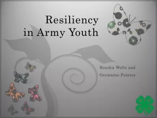 Resiliency  in Army Youth