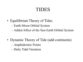 TIDES