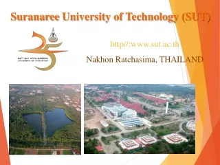 Suranaree  University of Technology (SUT)