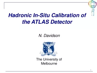 Hadronic In-Situ Calibration of the ATLAS Detector