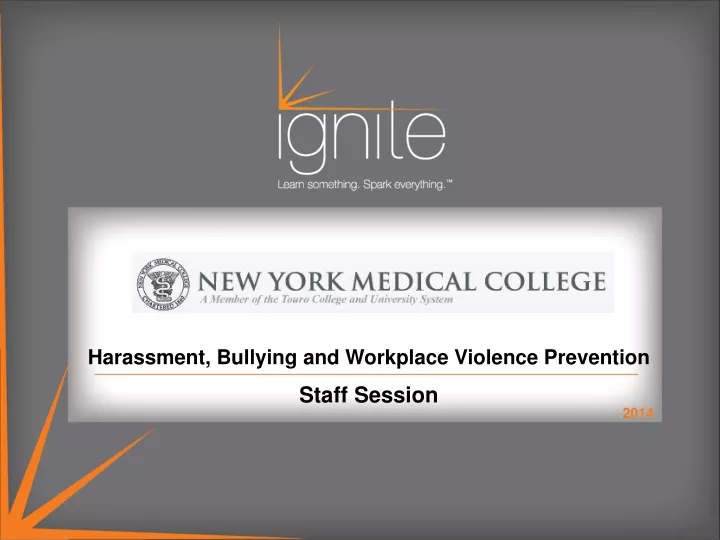 harassment bullying and workplace violence