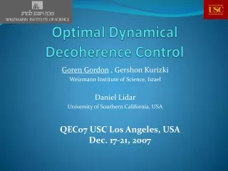 Optimal Dynamical  Decoherence  Control