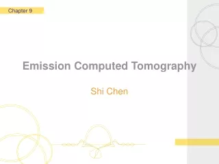 Emission Computed Tomography
