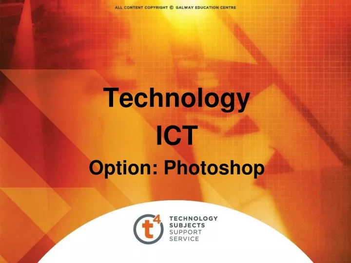 technology ict option photoshop