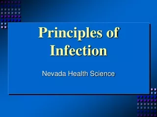 Principles of Infection