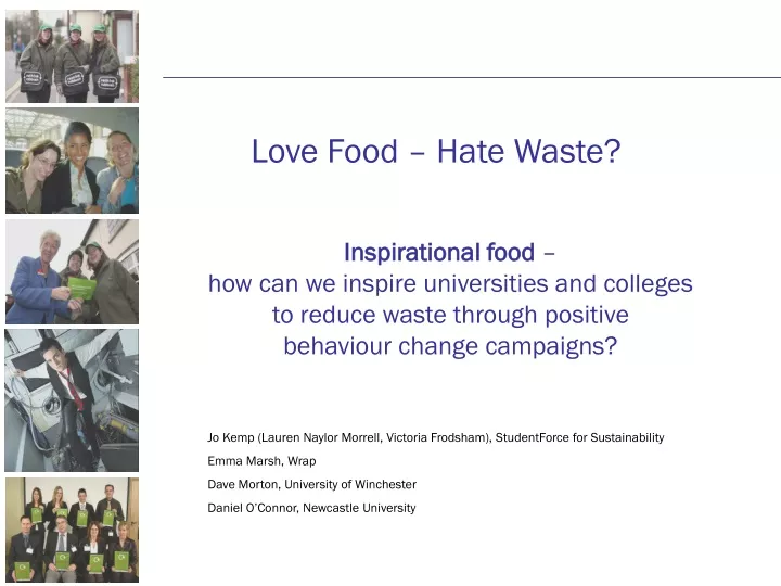 love food hate waste