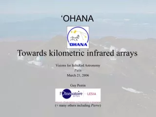 ‘OHANA Towards kilometric infrared arrays