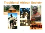 Traditional African Society - slide 1