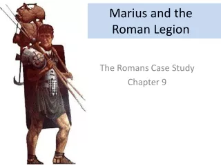 Marius and the  Roman Legion