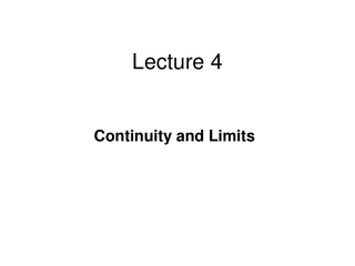 Lecture 4