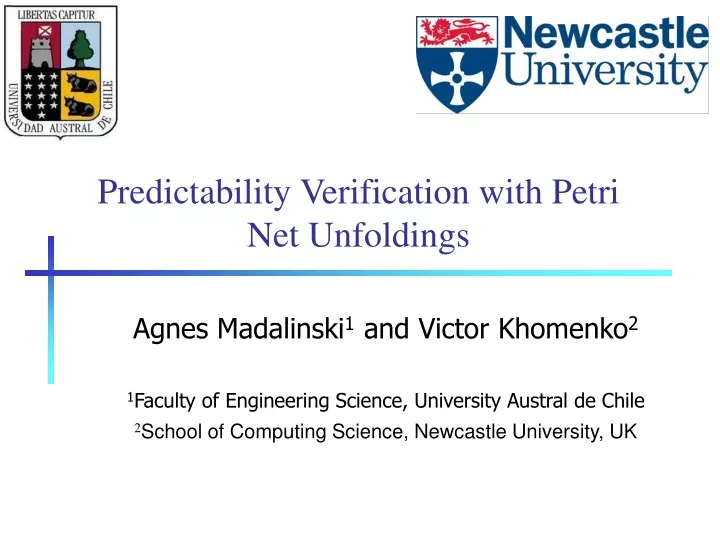predictability verification with petri