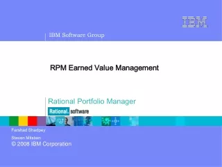 RPM Earned Value Management