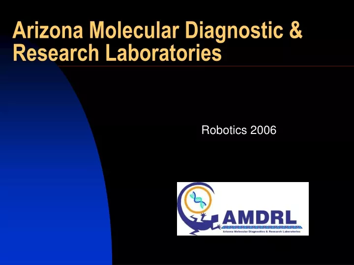 arizona molecular diagnostic research laboratories