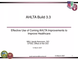 AHLTA Build 3.3