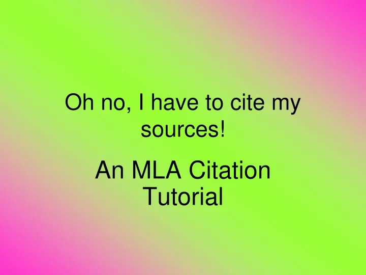 oh no i have to cite my sources