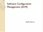 Software Configuration Management (SCM) - slide 1