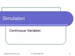 Simulation - slide 1