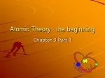 Atomic Theory: From Democritus to the Modern Model - slide 1