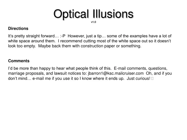 optical illusions v1 0