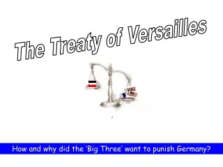 The Treaty of Versailles