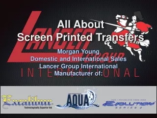 All About Screen Printed Transfers
