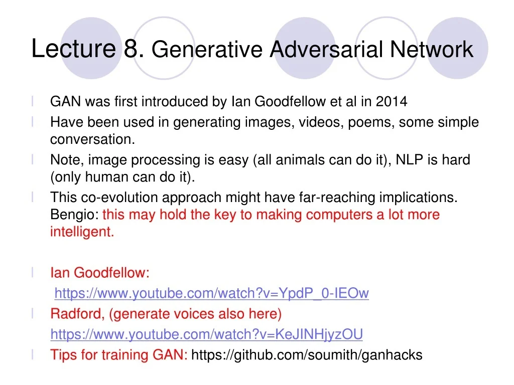 PPT - Generative Adversarial Networks (GAN) PowerPoint Presentation ...