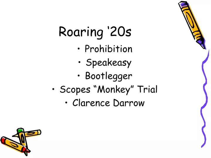 roaring 20s
