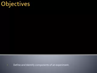 Objectives