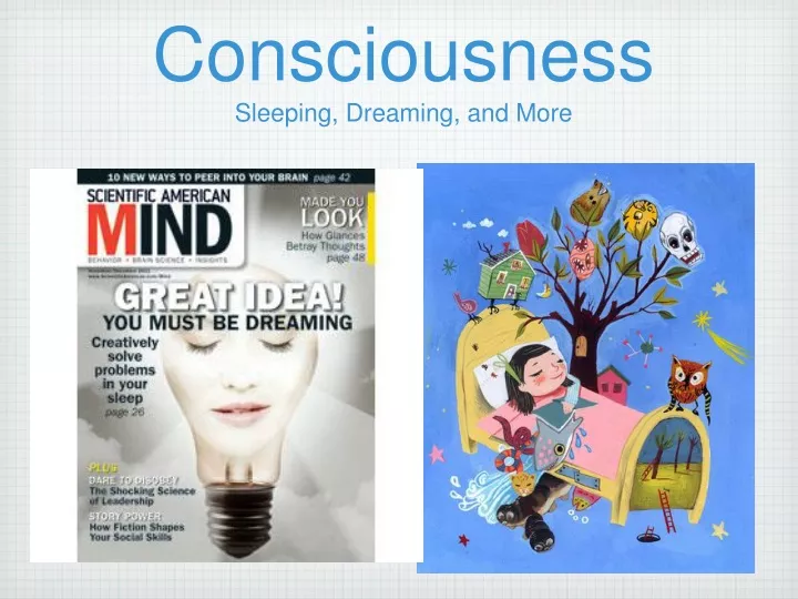 consciousness sleeping dreaming and more