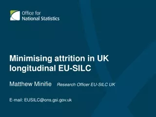 Minimising attrition in UK longitudinal EU-SILC