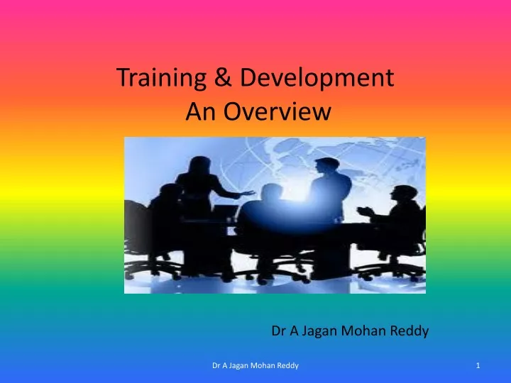 training development an overview