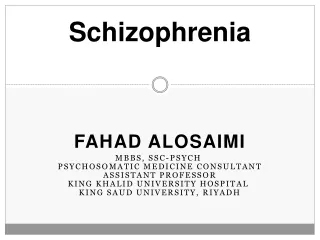 Schizophrenia