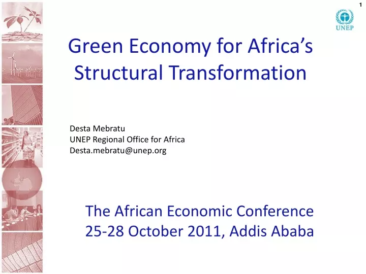 green economy for africa s structural transformation